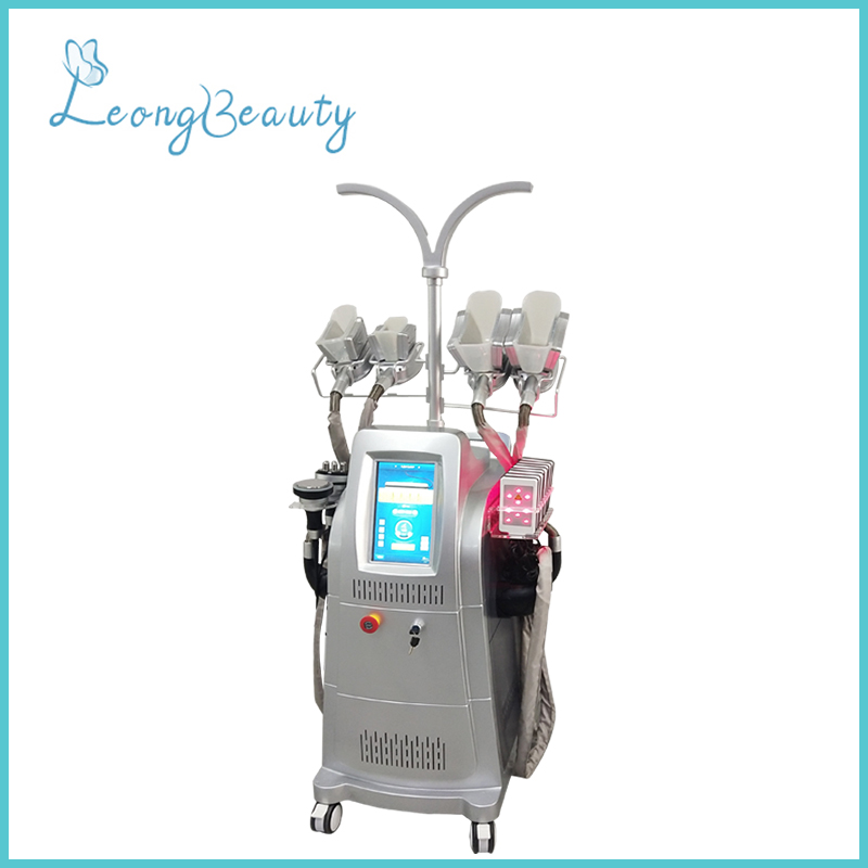 Vertical Grey ສີ Silicon Cryolipolysis Rf Cavitation ເຄື່ອງສູນເສຍນ້ໍາຫນັກ